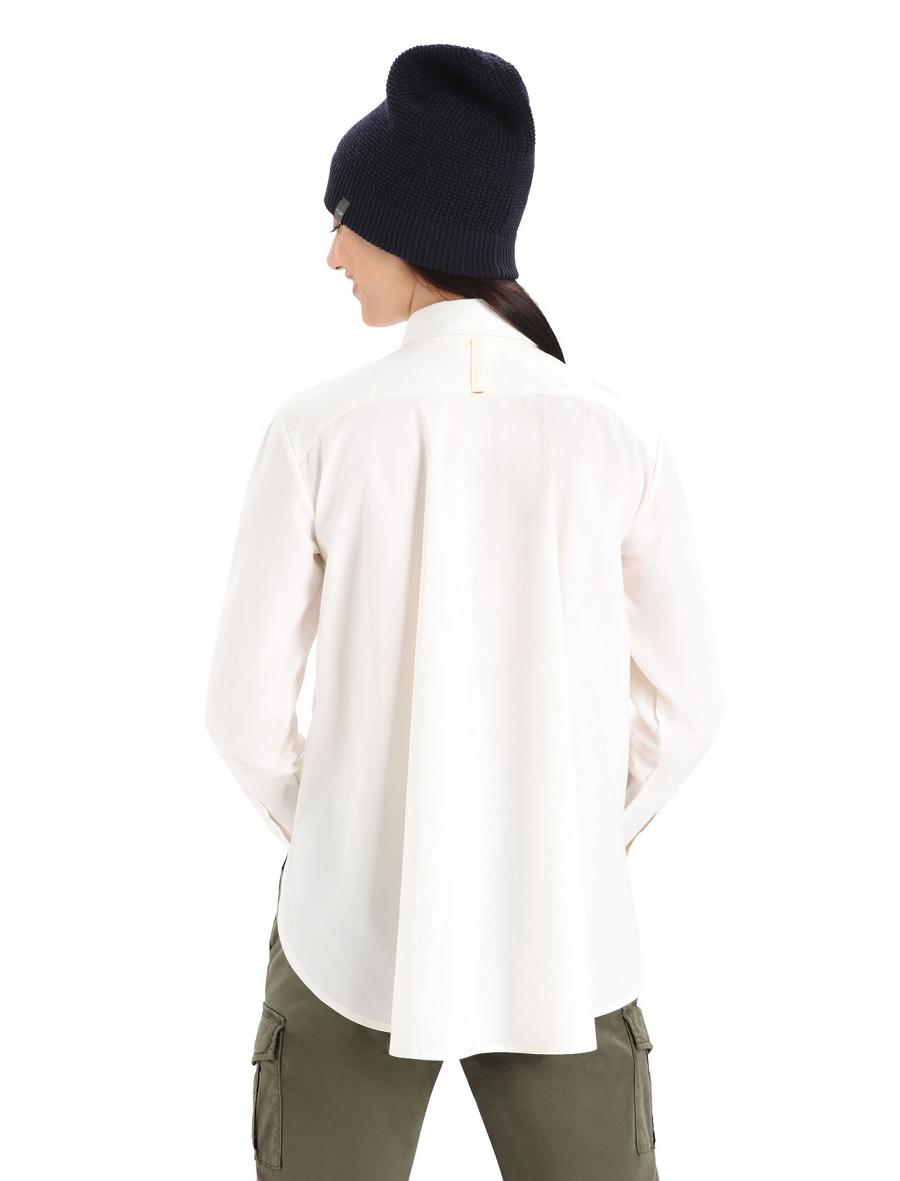 Snow Icebreaker Merino Berlin Shirt Women's Long Sleeve | AU 1640FDNM